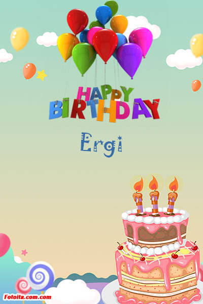 Ergi - Buon compleanno Ergi. Tanti Auguri Carte E Immagini