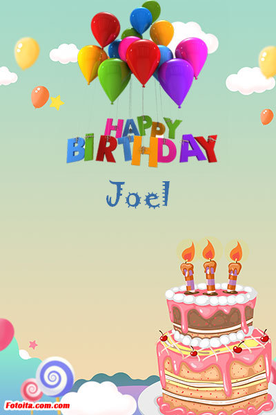 Joel - Buon compleanno Joel. Tanti Auguri Carte E Immagini