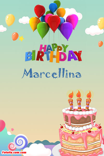 Marcellina - Buon compleanno Marcellina. Tanti Auguri Carte E Immagini