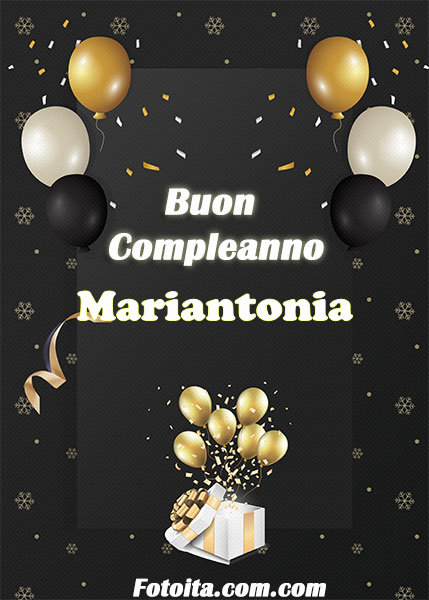 Buon compleanno Mariantonia Immagine