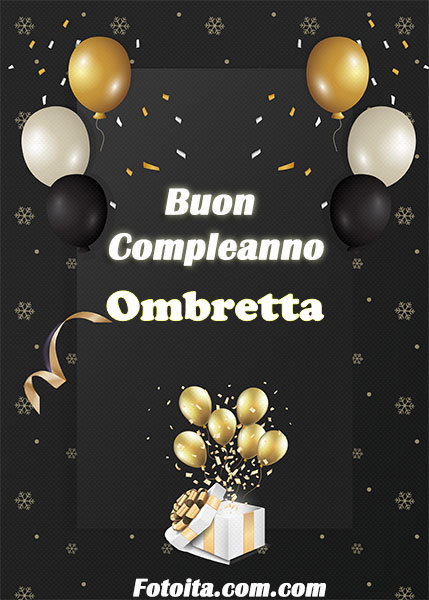 Buon compleanno Ombretta Immagine