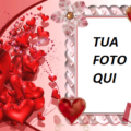 Ti Amo Solo Cornice Per Foto 120x120 - Lettera D Amore Cornice Per Foto