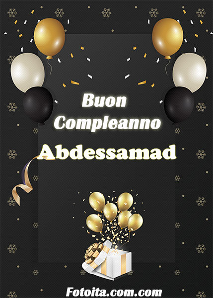 Buon compleanno Abdessamad Immagine