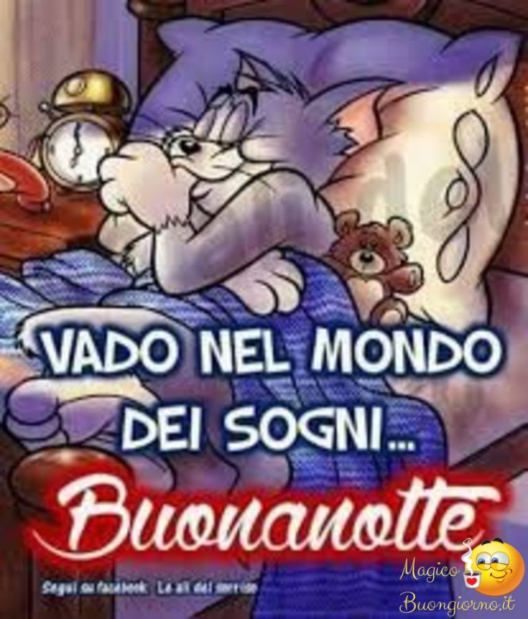 Buonanotte Spiritosa Buonanotte Immagini – Buongiorno e Buonanotte Immagini