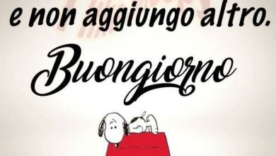 Photo of Buongiorno Frasi Immagini