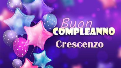 Photo of Buon compleanno Crescenzo. Tanti Auguri Carte E Immagini